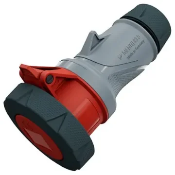 MENNEKES, 146 IP67, IP69 Grey, Red 5P Industrial Power, Rated At 16A, 400 V - 14643 product image