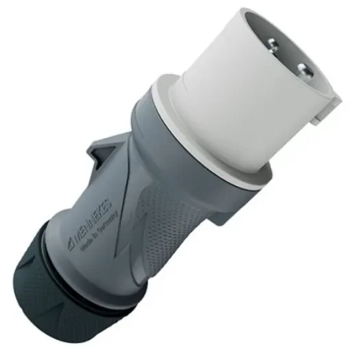 MENNEKES, 135 IP54 Grey, White 3P Industrial Power Plug, Rated At 16A No - 13589 product image