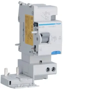 Hager BD Series RCCB, 25A, 2 Pole, 30mA, Type A-HI, 230V - BD225 product image