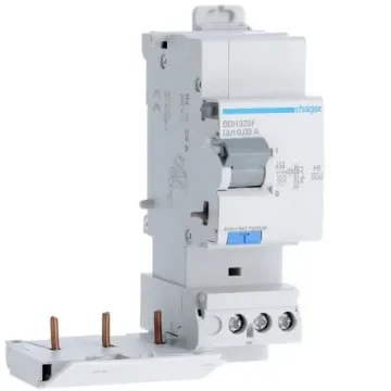 Hager BDH Series RCCB, 25A, 3 Pole, 30mA, Type A-HI - BDH325F product image
