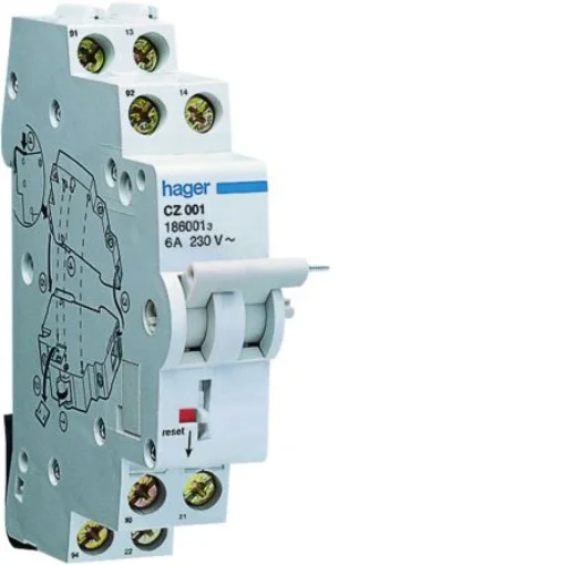 Hager CZ001 RCCB, 6A, 2 Pole, Type AC, 240V product image