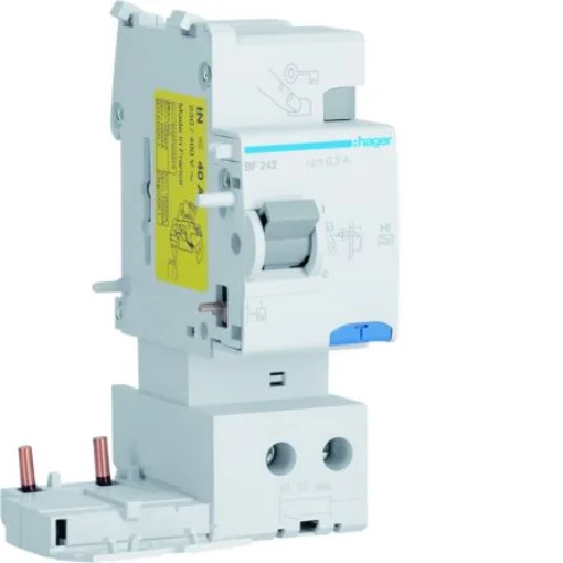 Hager BF RCD, 40A, 2 Pole, 300mA, Type A-HI, 500V - BF242 product image