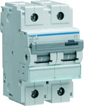 Hager Hager HMX Circuit Breaker, 2P, 25A Curve C, 415V AC, 50 kA Breaking Capacity - HMX225 product image