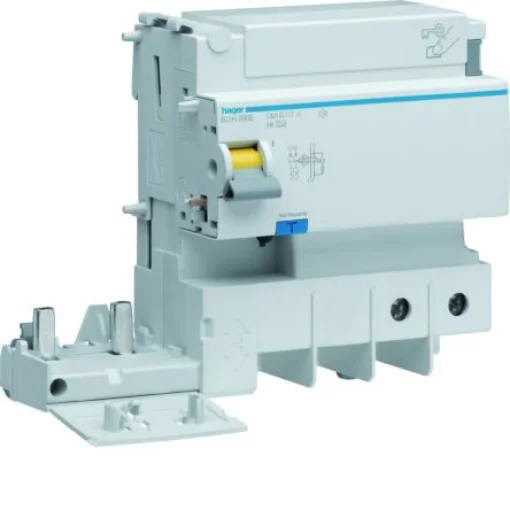 Hager BDH RCD, 125A, 2 Pole, 30mA, Type A-HI, 500V - BDH280E product image