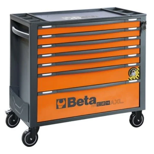 BETA 7 Drawer ABS Wheeled Roller Cabinet - RSC24AXL/7-O product image
