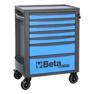 BETA 7 Drawer ABS Wheeled Roller Cabinet - RSC24/7-B product image