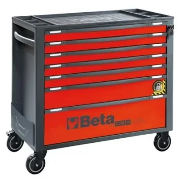 BETA 7 Drawer ABS Wheeled Roller Cabinet - RSC24AXL/7-R product image
