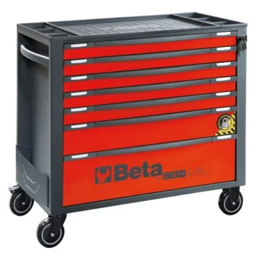 BETA 7 Drawer ABS Wheeled Roller Cabinet - RSC24AXL/7-R product image