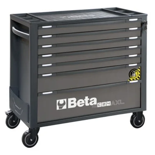 BETA 7 Drawer ABS Wheeled Roller Cabinet - RSC24AXL/7-A product image