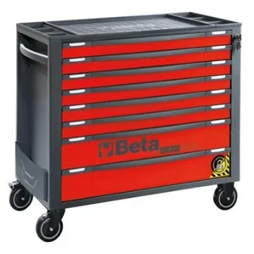 BETA 8 Drawer ABS Wheeled Roller Cabinet - RSC24AXL/8-R product image