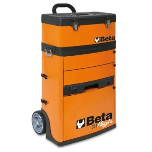 BETA 2 Drawer Metal, Plastic Wheeled Tool Trolley - C41H-O product image