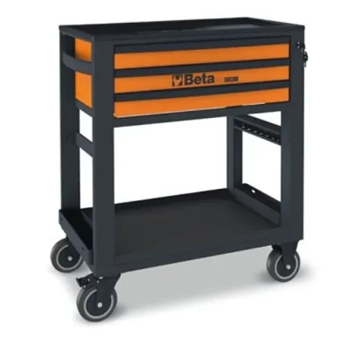 BETA 3 Drawer ABS Wheeled Tool Trolley - RSC51-FO product image