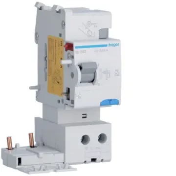 Hager BD RCCB, 63A, 2P Pole, 30mA, Type A-HI - BD263 product image