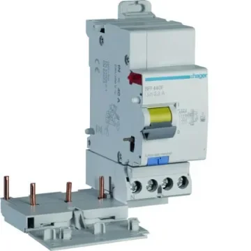 Hager BFF RCCB, 40A, 3P+N Pole, 300mA, Type F - BFF440F product image