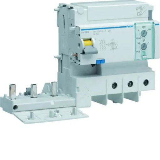 Hager BTC RCCB, 125A, 3P Pole, Type AC - BTC380E product image