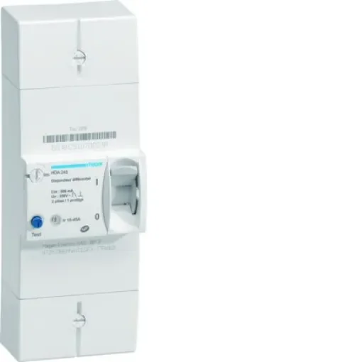 Hager Thermal Circuit Breaker - HAD 2P Pole Fixed, 45A Current Rating - HDA245 product image
