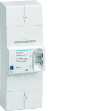 Hager Thermal Circuit Breaker - HAD 2P Pole Fixed, 60A Current Rating - HDA260SF product image