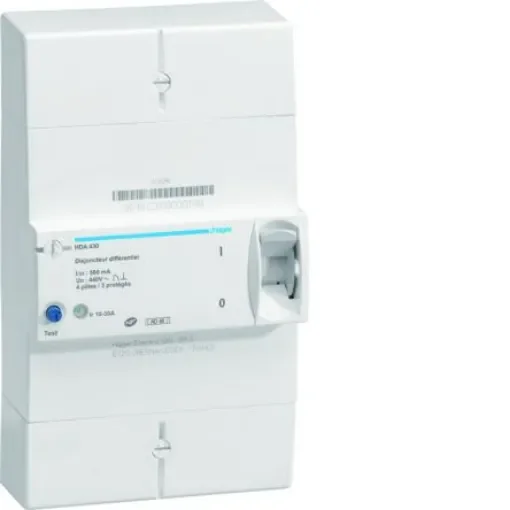 Hager Thermal Circuit Breaker - HAD 4P Pole Fixed, 30A Current Rating - HDA430 product image