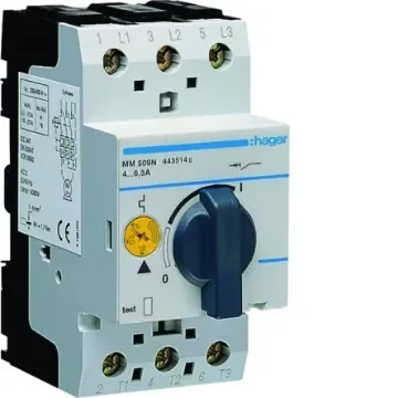 Hager 6.3 Motor Protection Circuit Breaker - MM509N product image