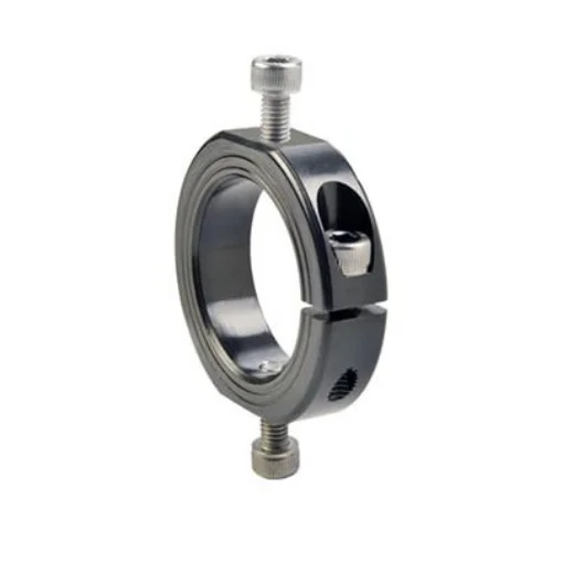 Ruland Collar, One Piece, Clamp Screw, Bore 40mm, OD 60mm, W 15mm, Anodised Aluminium - OF-MCL-40-AN product image