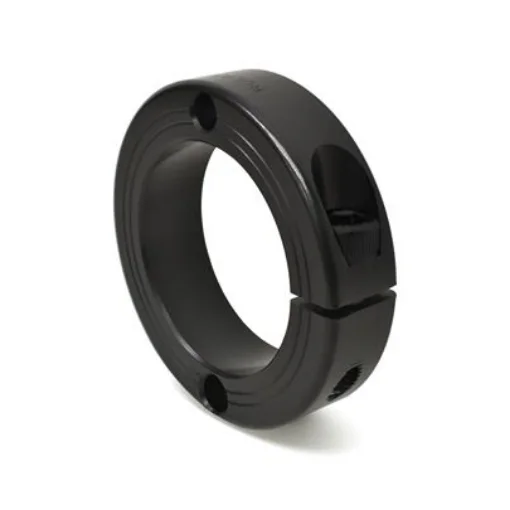 Ruland Collar, One Piece, Clamp Screw, Bore 45mm, OD 73mm, W 19mm, 1215 Lead-Free Carbon Steel - FHD-MCL-45-F product image