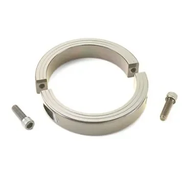 Ruland Collar, One Piece, Clamp Screw, Bore 90mm, OD 130mm, W 32mm, Stainless Steel - MSPH-90-SS product image
