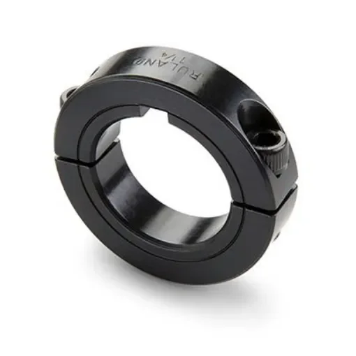 Ruland Collar, One Piece, Clamp Screw, Bore 16mm, OD 34mm, W 13mm, 1215 Lead-Free Carbon Steel - MSPK-16-F product image
