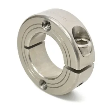 Ruland Collar, One Piece, Clamp Screw, Bore 26mm, OD 48mm, W 15mm, Stainless Steel - FHT-MCL-26-SS product image