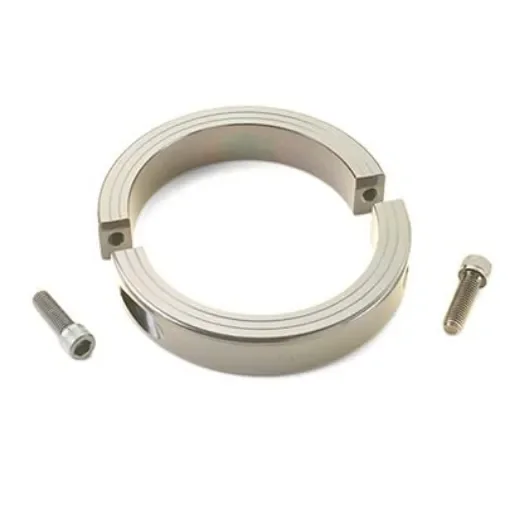 Ruland Collar, One Piece, Clamp Screw, Bore 110mm, OD 150mm, W 32mm, Stainless Steel - MSPH-110-SS product image