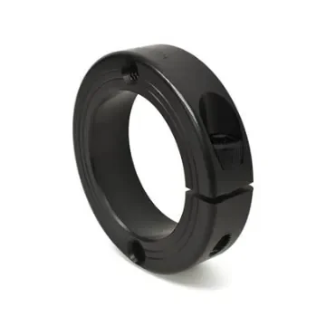 Ruland Collar, One Piece, Clamp Screw, Bore 45mm, OD 73mm, W 19mm, 1215 Lead-Free Carbon Steel - FHT-MCL-45-F product image