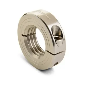 Ruland Collar, One Piece, Clamp Screw, Bore 20mm, OD 40mm, W 15mm, Stainless Steel - MTCL-20-2.5-SS product image