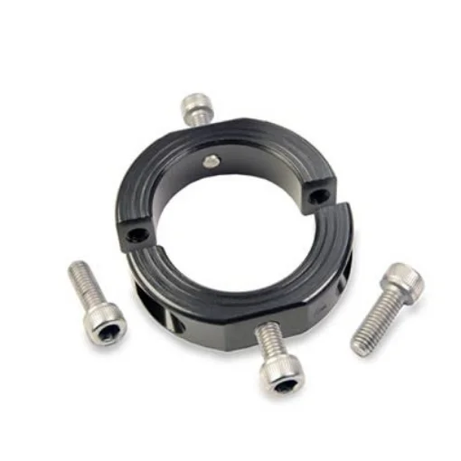 Ruland Collar, Two Piece, Clamp Screw, Bore 25mm, OD 45mm, W 15mm, Anodised Aluminium - OF-MSP-25-AN product image