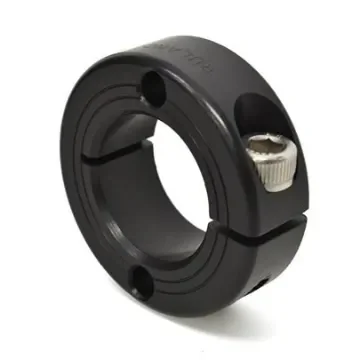 Ruland Collar, One Piece, Clamp Screw, Bore 23mm, OD 45mm, W 15mm, Anodised Aluminium - FHD-MCL-23-AN product image