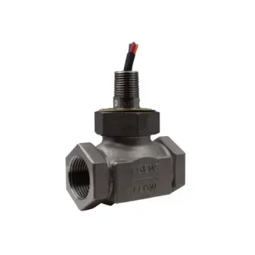 Gems Sensors FS-200 Series Brass Inline Flow Flow Sensor for Liquid, 0.5 GPM Max - 27051 product image