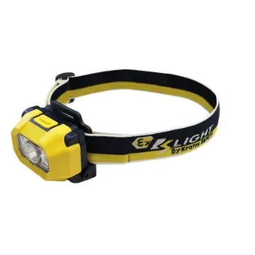 KRATOS SAFETY Head Lamp HL1010400 Head Torch 216, 100 m Range product image