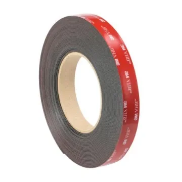 3M 7100363472, VHB LVO Black Foam Tape, 19mm x 33mm, 1.6mm Thick product image