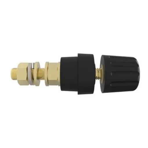 Schutzinger 12.4mm Black Terminal Post, 1kV, 100A, M8 x 0.75 Thread - RS POL 8760 L / SW product image