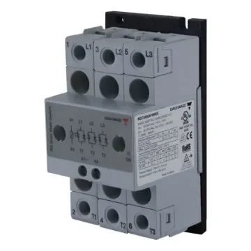 Carlo Gavazzi RGC1P Series Solid State Relay, 37 A Load, DIN Rail or Panel, 660 V ac Load, 32 Vdc Control - RGC3A60D10KKE product image