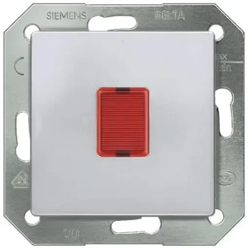 Siemens Red, 1 Way, 1 Gang, 5TD28 - 5TD2866 product image