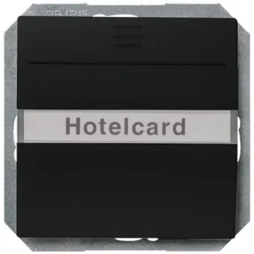 Siemens Black Key Card Switch, 5TG4820 Series - 5TG4820-0SB product image