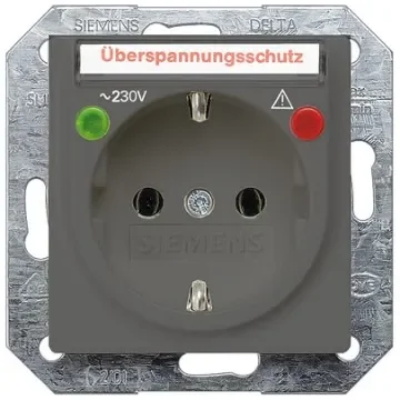 Siemens 5UB19 Electrical Socket, 16A, Schuko - 5UB1926 product image