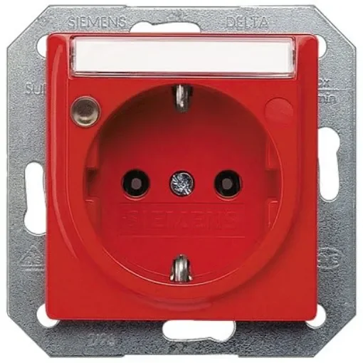 Siemens 5UB15 Orange Electrical Socket, 16A, Schuko - 5UB1563 product image