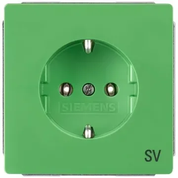 Siemens 5UB18 Off White Electrical Socket, 16A, Schuko - 5UB1815 product image