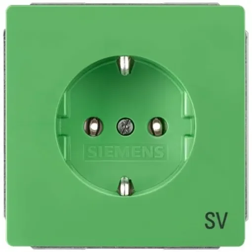 Siemens 5UB18 Off White Electrical Socket, 16A, Schuko - 5UB1815 product image