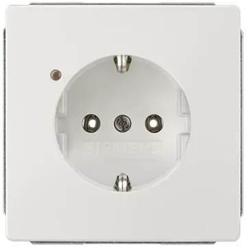 Siemens 5UB18 White Electrical Socket, 16A, Schuko - 5UB1844 product image