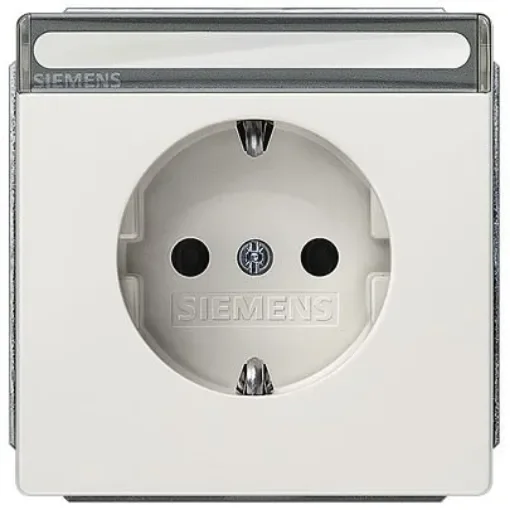 Siemens 5UB18 Red Electrical Socket, 16A, Schuko - 5UB1856 product image