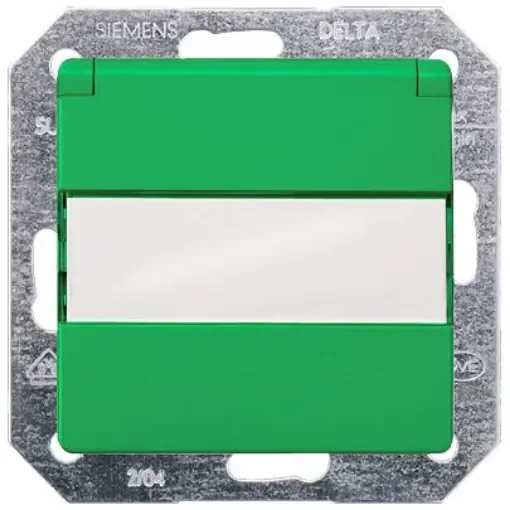 Siemens 5UB19 Green Electrical Socket, 16A, Schuko - 5UB1913 product image