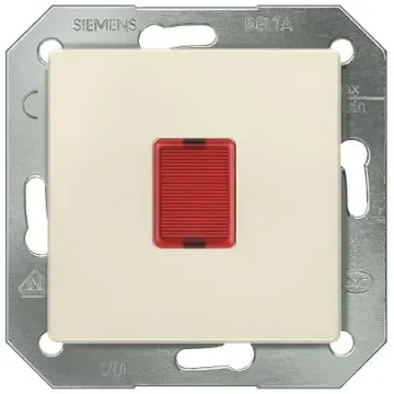 Siemens Red, 1 Way, 1 Gang, 5TD28 - 5TD2814 product image