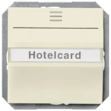 Siemens White Key Card Switch, 5TG48 Series - 5TG4824 product image