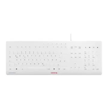 Cherry JK-8502 Wired Wired Keyboard, QWERTY (French), White - JK-8502FR-0 product image